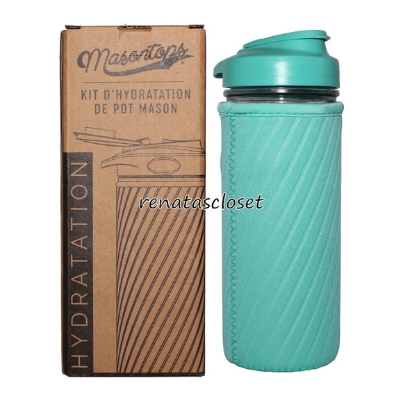 Masontops Mason Jar Hydration Kit NWT/NIB - Picture 1 of 13